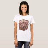 Klassisches Gold ANOTHER DAY 3D-Textkunst T-Shirt (Vorne ganz)