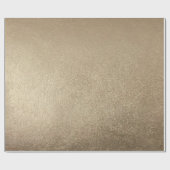 klassisches Gold aus Edelmetall Geschenkpapier (Flach)