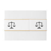 Klassisches Gold-Border-Script-Calligaphy-Gesetz G Einladungsbanderole (Rückseitenbeispiel)