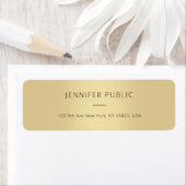 Klassisches Gold Look Template Modernes Elegantes  (Insitu)