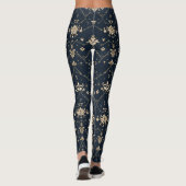 Klassisches Goldenes Muster Leggings (Rückseite)