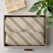 Klassisches goldfarbenes Papiertaschentuch Seidenpapier (Geschenk)