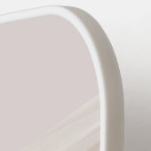 Klassisches goldneutrales Monogramm Pickleball Schläger (Linke Seite)