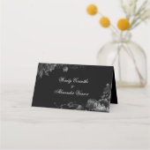 Klassisches Gotisches Schwarzes Menü Auswahl gekla (Rückseite)