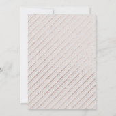 Klassisches Grau- und Goldrahmen-Foto Save the Dat Date (Rückseite)