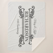 Klassisches graues sherpadecke (Vorderseite)