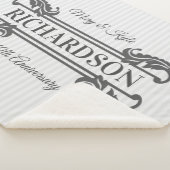 Klassisches graues sherpadecke (3/4)