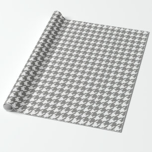 Klassisches graues und weißes geschenkpapier