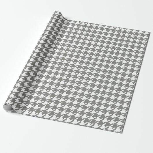 Klassisches graues und weißes geschenkpapier (Ungerollt)