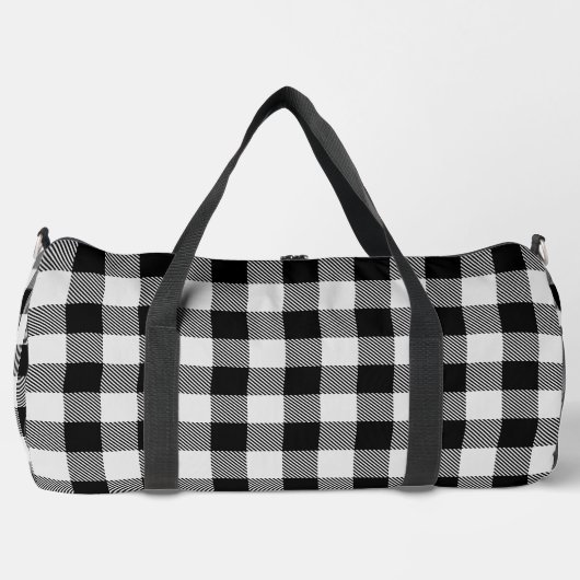 Klassisches Grauschinkenkissen Duffle Bag (Vorderseite)