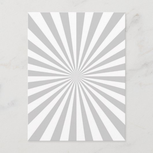 Klassisches Gray Burst Spinning Wheel passt sich d Postkarte (Vorderseite)