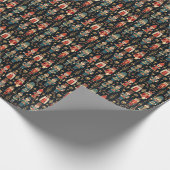 Klassisches Green & Red Nutcracker Ballet Geschenkpapier (Ecke)