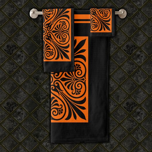 Klassisches Griechisch Inspiriert Badhandtuch Set