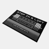 Klassisches Grilldesign, individuell regulierbarer Fußmatte (Schrägansicht)