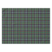 Klassisches grün-rotes Tartan-Karo-Muster Tischdecke (Vorderseite (Horizontal))