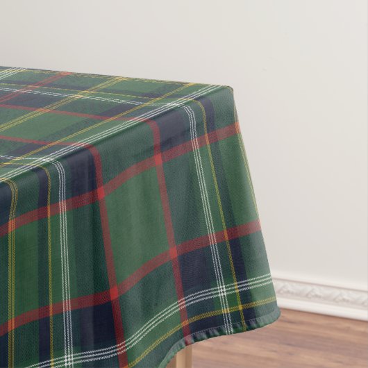 Klassisches grün-rotes Tartan-Karo-Muster Tischdecke (Beispiel)