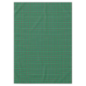 Klassisches Grünes Rot Kariert Tischdecke (Vorderseite)