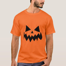 Klassisches Halloween Kürbisfacendesign mit Spooky