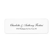 Klassisches Handschriftzeichen für Hochzeiten (Vorne)