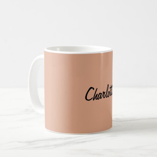 Klassisches Handschriftzeichen Kaffeetasse (Vorderseite Links)