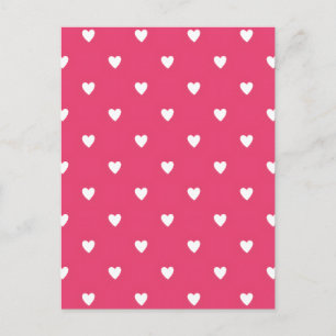 Klassisches Happy-Valentinstag-Geschenk für Paare  Postkarte