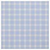 Klassisches helles Puderblau großes Gingham Stoff (Muster)
