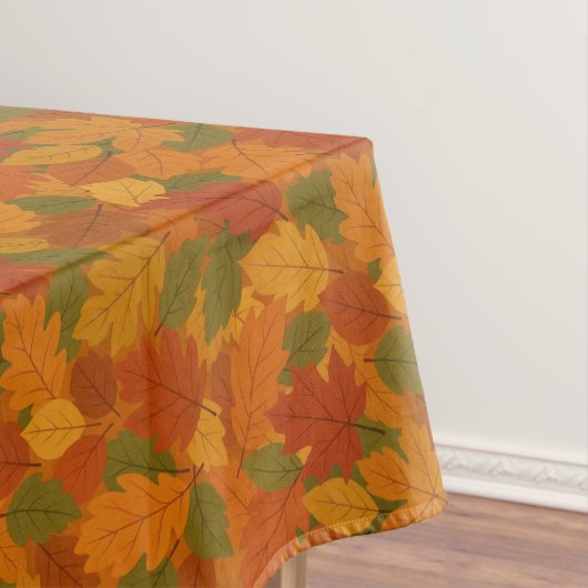 Klassisches Herbstlaub gemustert  Tischdecke (Beispiel)