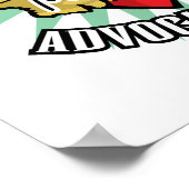 Klassisches Herz der psychischen Gesundheit Poster (Ecke)