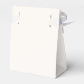 Klassisches Hochzeits-Skript mit Herz Geschenkschachtel (Rückseite)