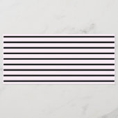 Klassisches Hochzeitsmenü mit zeichnend Skizze Menükarte (Rückseite)