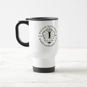 Klassisches Hole-in-One personalisiertes stilvolle Reisebecher