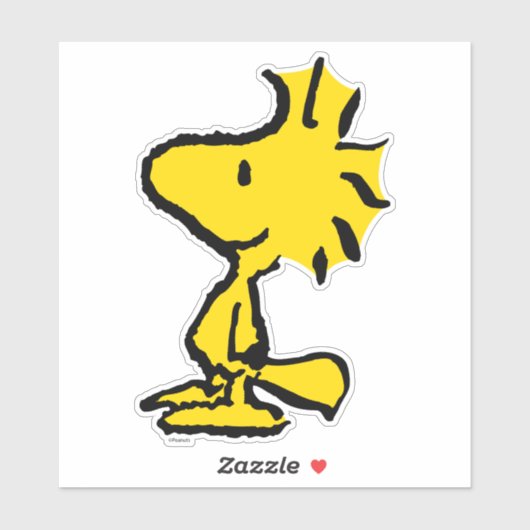 Klassisches Holzdesign Aufkleber (Blatt)