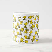 Klassisches Holzdesign Jumbo-Tasse (Vorderseite)