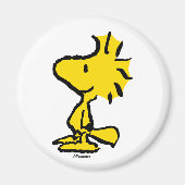 Klassisches Holzdesign Magnet (Vorne)