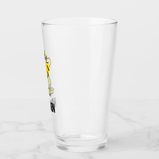 Klassisches Holzdesign | Name hinzufügen Glas (Links)