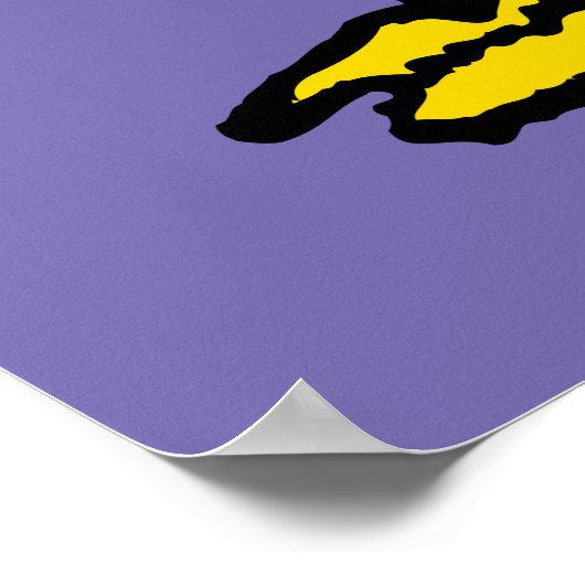 Klassisches Holzdesign Poster (Ecke)