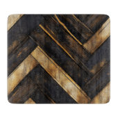 Klassisches Holzmuster Schneidebrett (Vorderseite)