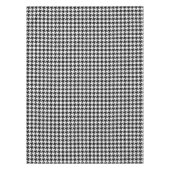 Klassisches Houndstooth-Muster Dogtooth-Karodesign Tischdecke (Vorderseite)