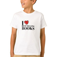 Klassisches "Ich liebe Bestseller"-Leser-Design