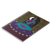 Klassisches indisches Tänzer-Notizbuch Notizblock (Linke Seite)