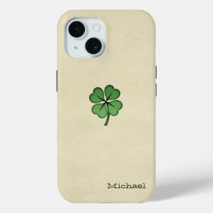 Klassisches Irisches Glückskleeblatt Case-Mate iPhone Hülle