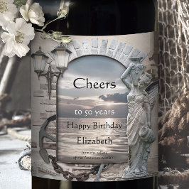 Klassisches italienisches Weinetikett