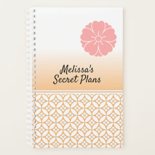 Klassisches japanisches Shippou-Muster und Sakura- Planer