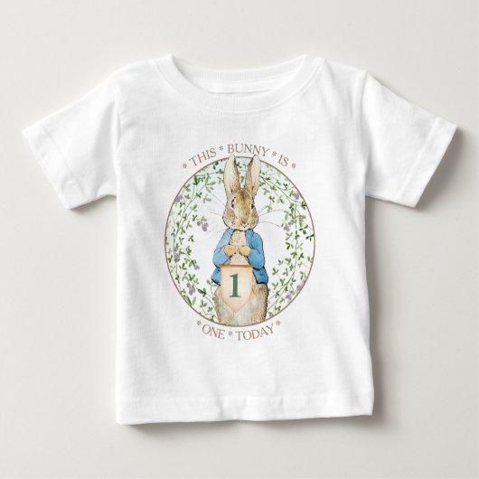 Klassisches Kaninchen Baby T-shirt (Vorderseite)