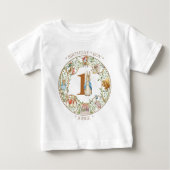 Klassisches Kaninchen Baby T-shirt (Vorderseite)