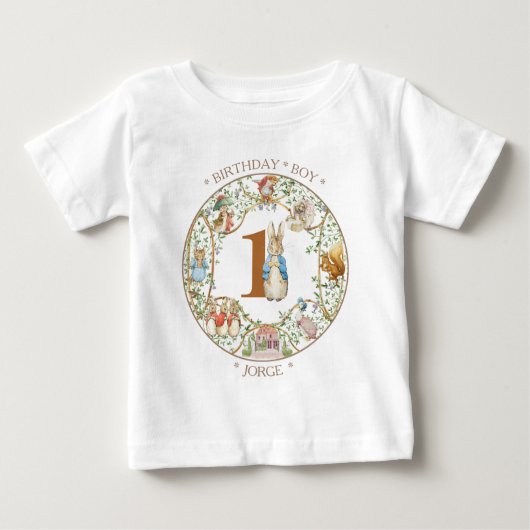 Klassisches Kaninchen Baby T-shirt (Vorderseite)