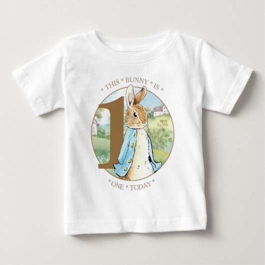 Klassisches Kaninchen Baby T-shirt (Vorderseite)