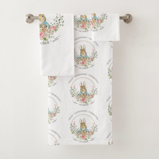 Klassisches Kaninchen Badhandtuch Set (Insitu)