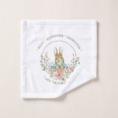 Klassisches Kaninchen Badhandtuch Set (Waschlappen)