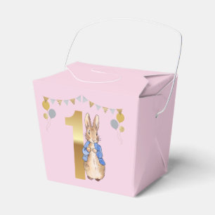 Klassisches Kaninchen Erster Geburtstag Geschenkschachtel